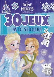 La Reine Des Neiges, 30 Jeux Avec Stickers