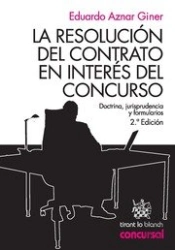 La Resolución Del Contrato En Interés Del Concurso