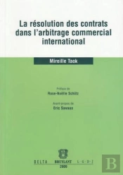 La Résolution Des Contrats Dans L'Arbitrage