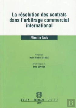 Bertrand.pt - La Résolution Des Contrats Dans L'Arbitrage