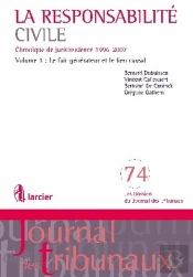 La Responsabilé Civile T.1