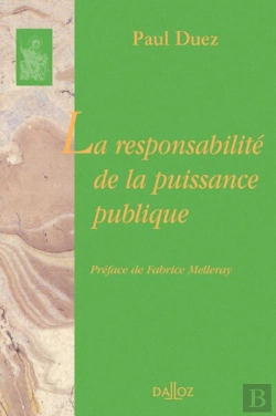 Bertrand.pt - La Responsabilité De La Puissance Publique