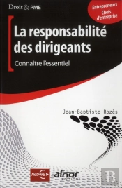 La Responsabilite Du Dirigeant
