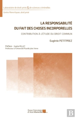 Bertrand.pt - La Responsabilité Du Fait Des Choses Incorporelles : Contribution À L'Étude Du Droit Commun