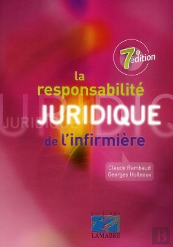 Bertrand.pt - La Responsabilité Juridique De L Infirmière (7e Édition)