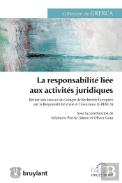 La Responsabilité Liée Aux Activités Juridiques