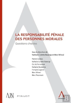 Bertrand.pt - La Responsabilite Penale Des Personnes Morales
