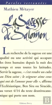 La Sagesse De Salomon