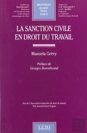 La Sanction Civile En Droit Du Travail - Vol36