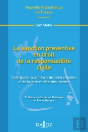 La Sanction Préventive En Droit De La Responsabilité Civile