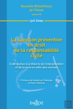 Bertrand.pt - La Sanction Préventive En Droit De La Responsabilité Civile