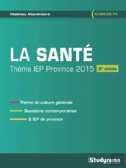 Bertrand.pt - La Santé; Thème Iep Province 2015 ; 2e Année