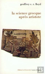 La Science Grecque Apres Aristote