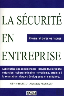 Bertrand.pt - La Sécurité En Entreprise ; Prévenir Et Gérer Les Risques