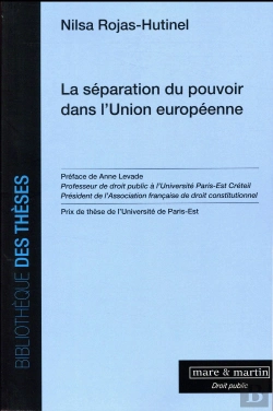 Bertrand.pt - La Séparation Du Pouvoir Dans L'Union Européenne (Édition 2017)