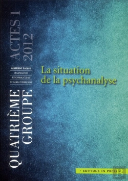 Bertrand.pt - La Situation De La Psychanalyse (Édition 2012)