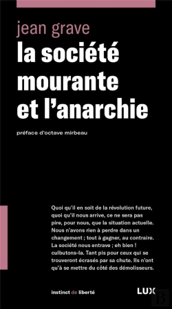 Bertrand.pt - La Société Mourante Et L'Anarchie