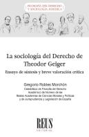 La Sociologia Del Derecho De Theodor Geiger