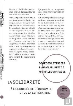 Bertrand.pt - La Solidarité À La Croisée De L'Économie Et De La Littérature