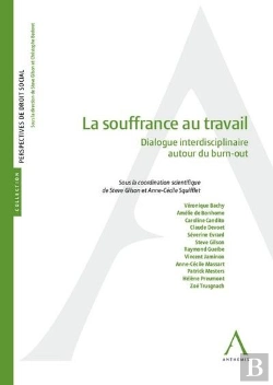 Bertrand.pt - La Souffrance Au Travail ; Dialogue Interdisciplinaire Autour Du Burn-Out