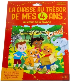 Bertrand.pt - La Super Chasse Au Tresor De Mes 4 Ans - Au C Ur De La Savane