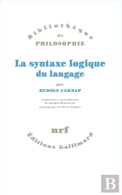 La Syntaxe Logique Du Langage