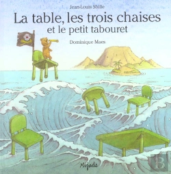 Bertrand.pt - La Table Les Trois Chaises Et Le Petit Tabouret