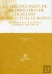 La Tercera Parte De Los Principios De Derecho Contractual Europeo