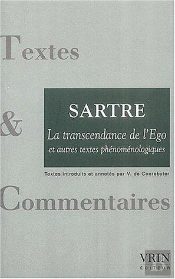 La Transcendance De L'Ego Et Autres Textes Phenomenologiques
