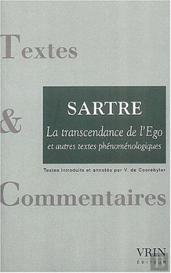Bertrand.pt - La Transcendance De L'Ego Et Autres Textes Phenomenologiques