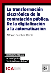 La Transformacion Electronica De La Contratacion Publica. De