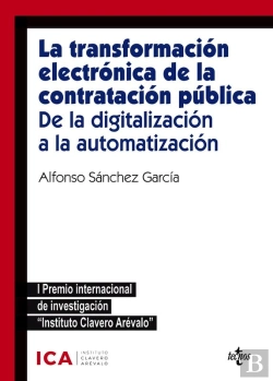 Bertrand.pt - La Transformación Electrónica De La Contratación Pública. De La Digitalización A La Automatización