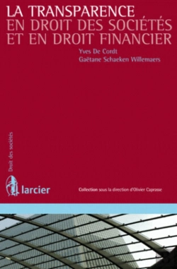 Bertrand.pt - La Transparence En Droit Des Sociétès Et Droit Financier