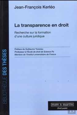 Bertrand.pt - La Transparence En Droit