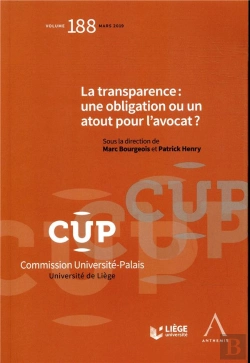 Bertrand.pt - La Transparence : Une Obligation Ou Un Atout Pour L'Avocat ?
