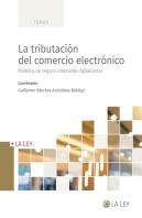La Tributacion Del Comercio Electronico, 1ª Edicio