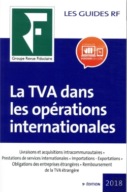 Bertrand.pt - La Tva Dans Les Operations Internationales 2018