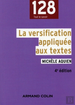 Bertrand.pt - La Versification Appliquée Aux Textes (4e Édition)
