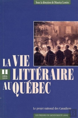 Bertrand.pt - La Vie Litteraire Au Quebec V 02