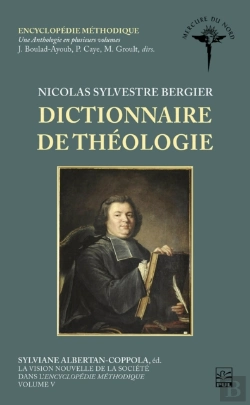 Bertrand.pt - La Vision Nouvelle De La Société Dans L'Encyclopédie Méthodique. Volume V. Dictionnaire De Théologie
