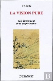 La Vision Pure ; Voir Directement En Sa Propre Nature