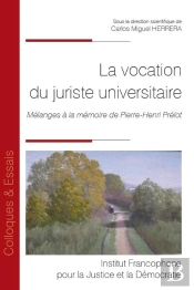 La Vocation Du Juriste Universitaire