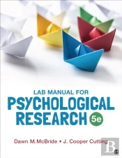 Lab Manual For Psychological Research