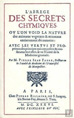 Bertrand.pt - L'Abrégé Des Secrets Chymiques