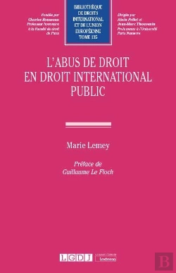 Bertrand.pt - L'Abus De Droit En Droit International Public