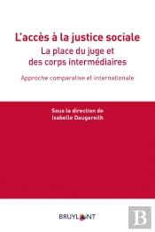 L'Accès À La Justice Sociale ; La Place Du Juge Et Des Corps Intermédiaires