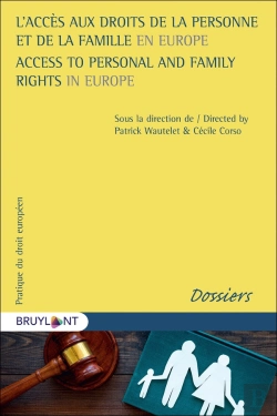 Bertrand.pt - L'Accès Aux Droits De La Personne Et De Famille En Europe