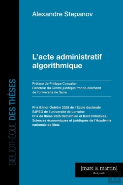 Bertrand.pt - L'Acte Administratif Algorithmique