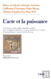 L'Acte Et La Puissance