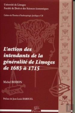 Bertrand.pt - L'Action Des Intendants De La Généralité De Limoges De 1683 À 1715